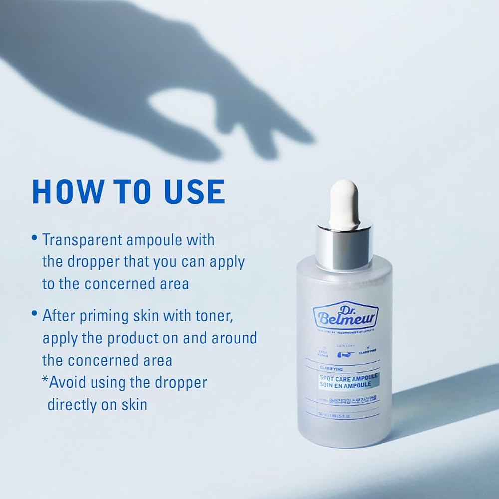 THE FACE SHOP Dr. Belmeur Clarifying Spot Calming Ampoule 22ml