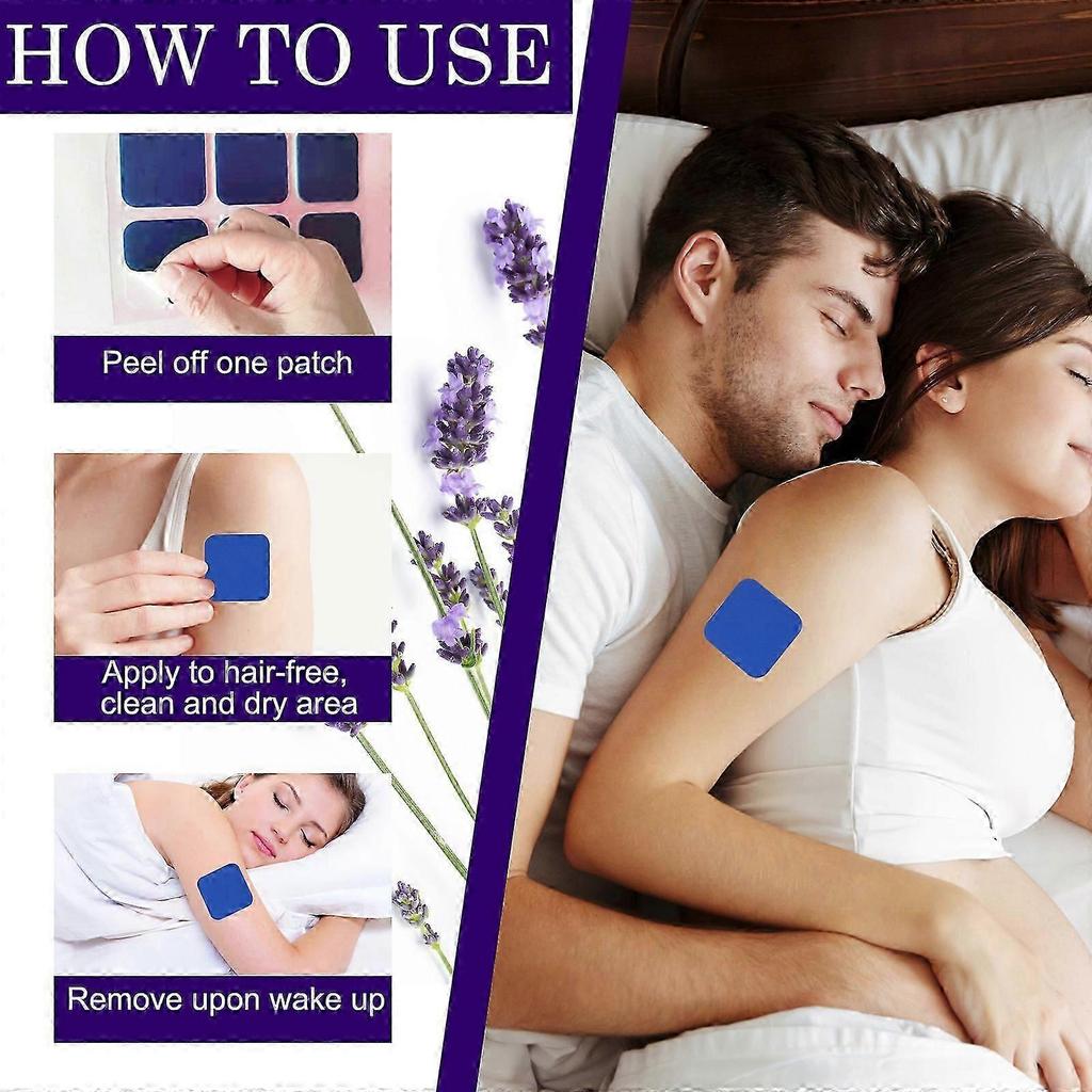 60 Pcs All Natural Sleep Aid Patches  Deep Sleep Patches for Men & Women