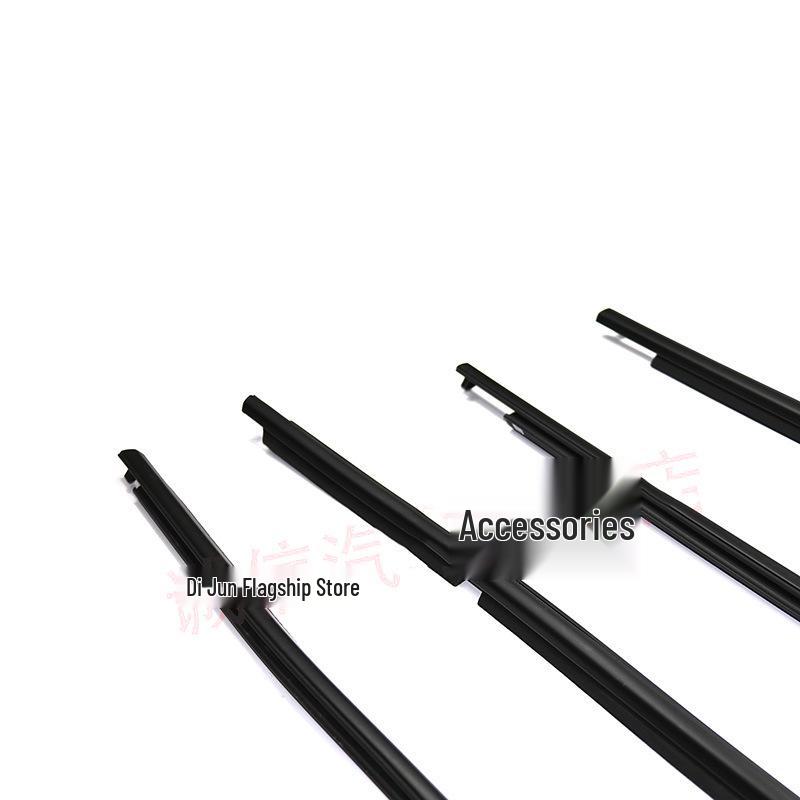 Compatible Window Glass Outer Trim for 2014-2022 Toyota Levin: Waterproof, Electroplated Sealing, Decorative Strip.