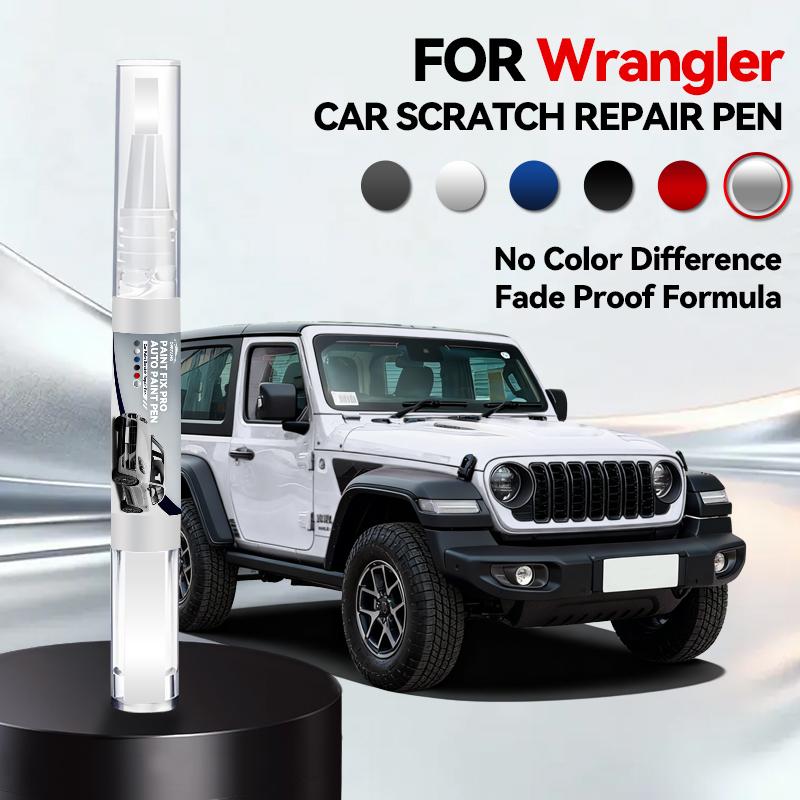 Purpose Vehicle For Jeep Wrangler 1987-2025 YJ YJ TJ JL Paint Repair Pen Touch Up Scratch Remover DIY Auto Accessories Black Whi