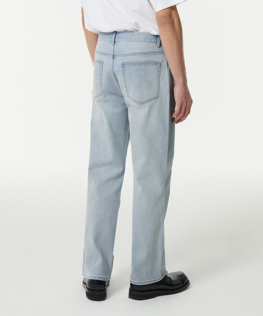 Musinsa Standard [Cooltandard] Straight Denim Pants [Bleach]