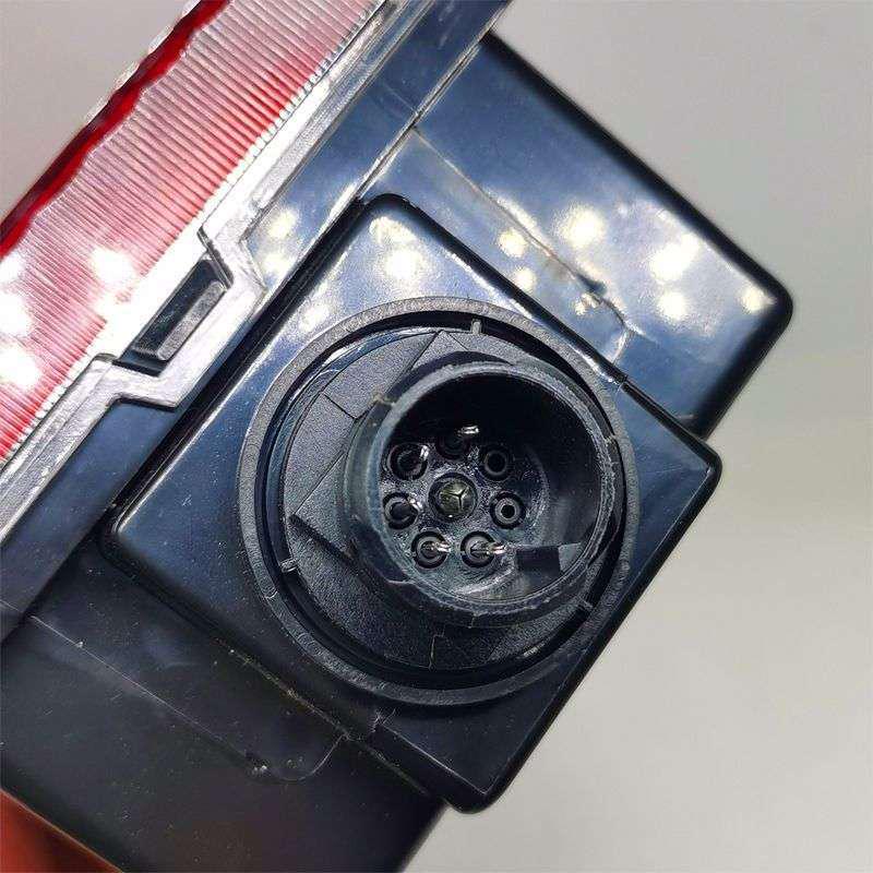 Compatible LED Rear Tail Light Assembly for Shacman Delong X3000, New M3000, F3000 - Universal Brake Light Parts.