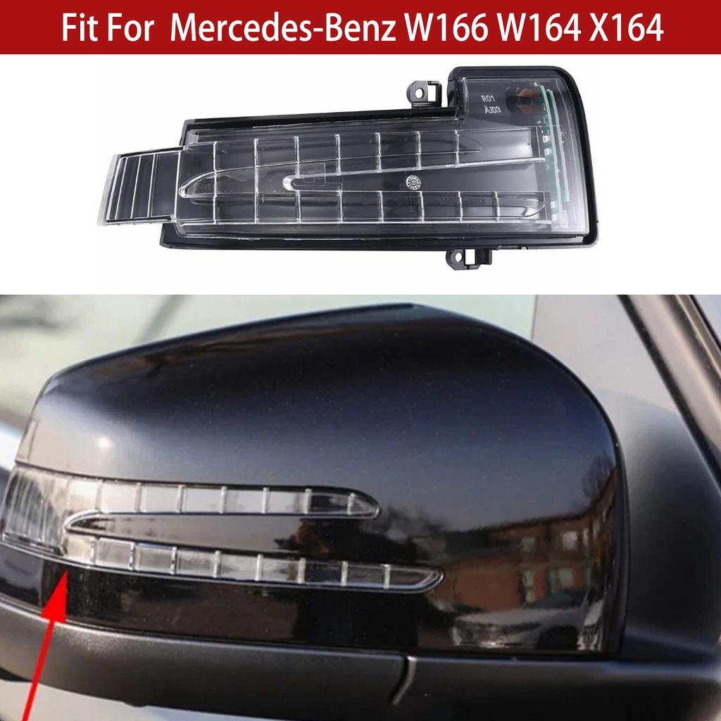 Right 1668200221 Side Mirror Turn Signal Light Lamp For Mercedes W166 W164 X164