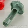 Portable Kitchen Utensil 2-in-1 Reusable Fruit Pepper Corer Color Pepper Corer Seed Removing Tool Vegetable Coring Tool