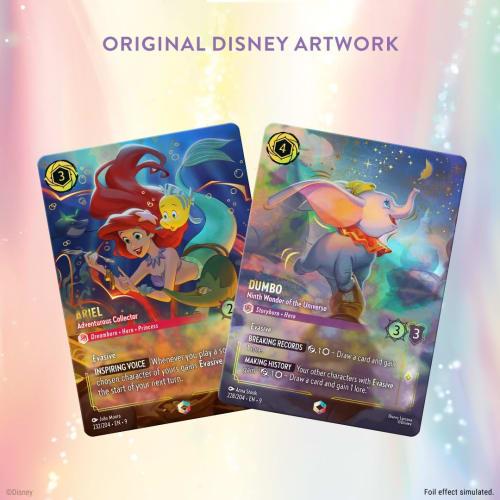 Ravensburger Disney Lorcana TCG: Legendary Booster Pack Display | 24 Packs with 12 Trading Cards Each | Perfect for Collectors and Disney Fans | Ages