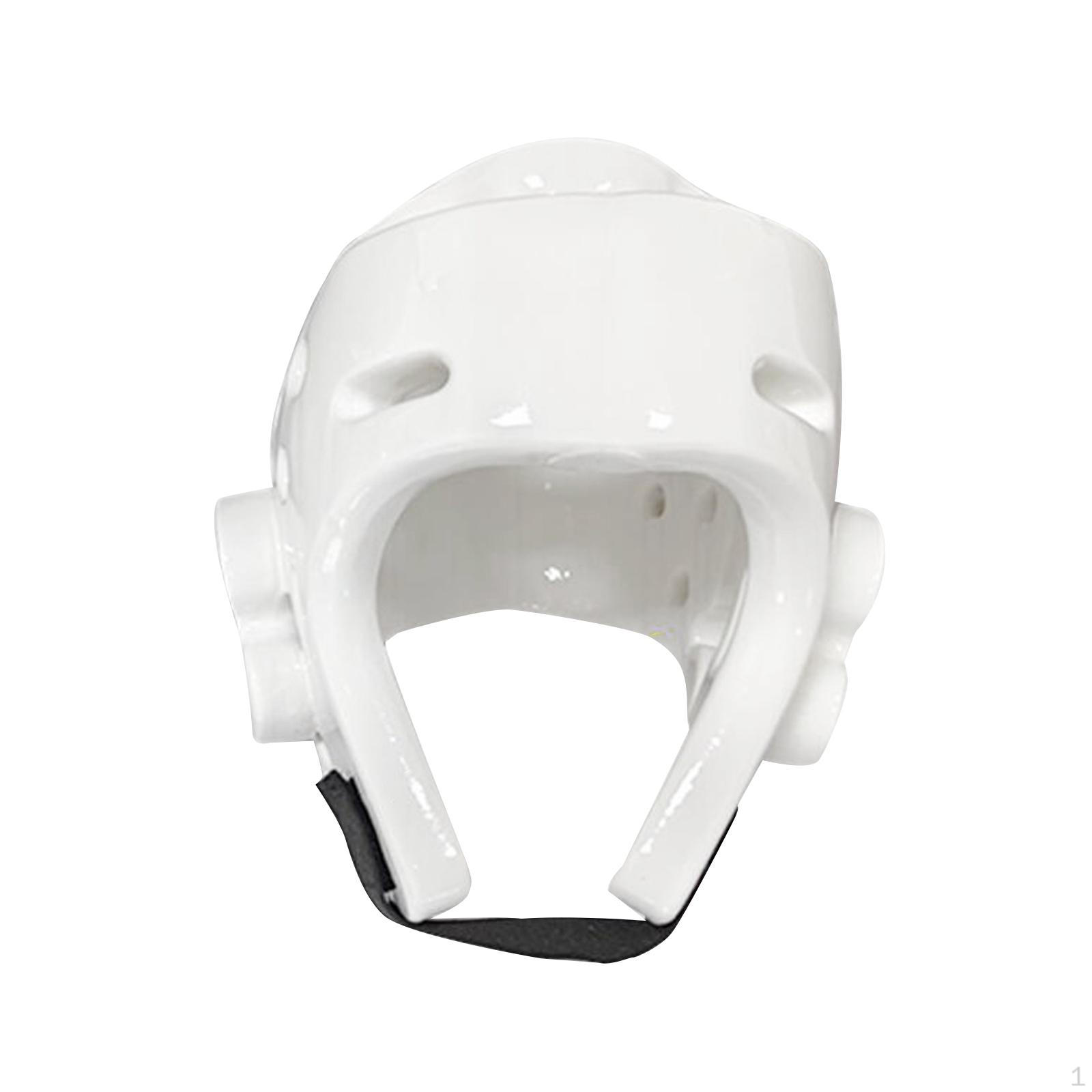 

Каратэ шлем боксерский мягкий спортивный шлем вентилируемый защита головы для XS