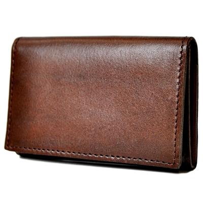 atelierCODEL Business Card Holder Genuine Leather Tochigi Leather Made In Japan Men's (Dark Brown)