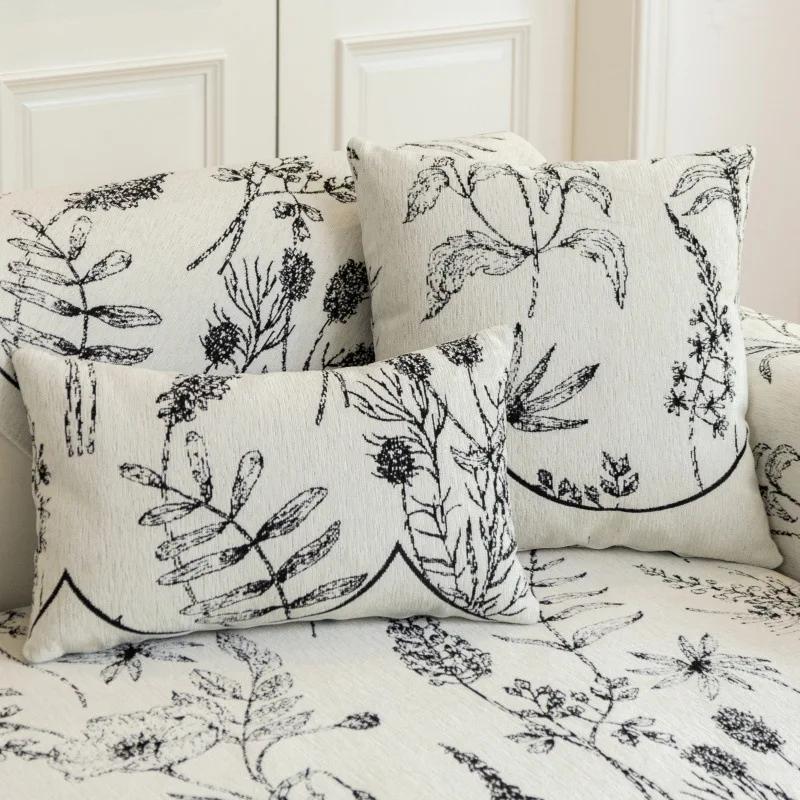 Chenille Sofa Covers Pets Kid Mat Sofas Towel Anti-Slip Couch Protector Slipcover Removable Sofa Blanket For Living Room