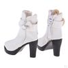 1/6 Ankle Boot Bowknot Shoes Artificial Leather For 12'' Action Figures Body