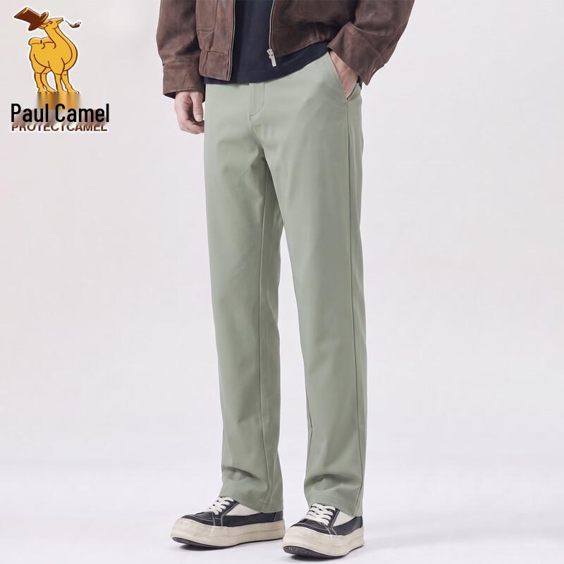 Paul Camel Men's Casual Straight-Leg Dress Pants