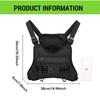Outdoor Running Bag Cycling Jogging Hunting Vest Camping Front Chest Vest BackpackRig Sports Gym Travel Training