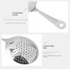 Hot 304 Stainless Steel Julep Strainers Fast Drain Handle Bar Strainer Strainer Spoon Home