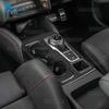 Real Soft Carbon Fiber Sticker For Ford Focus MK4/Focus ST 2019 2020 2021 2022 2023 2024 2025 LHD RHD Car Gear Shift Frame Panel