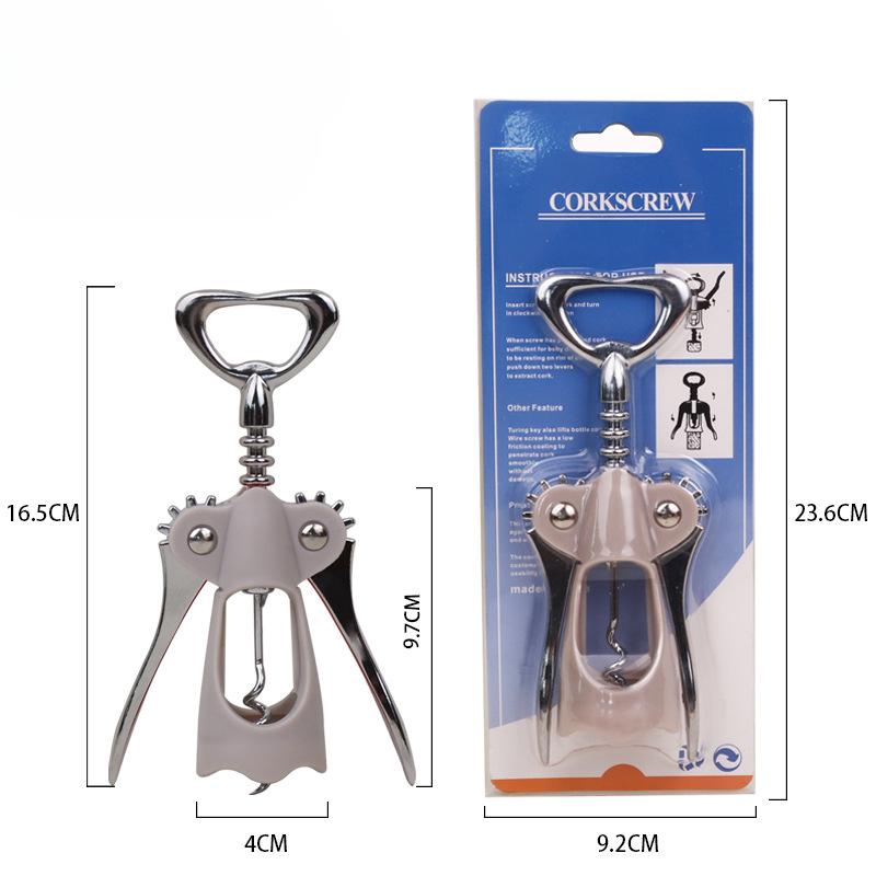 Vinöppnare Ölöppnare Skruvmejsel Multifunktionellt Vinöppningsverktyg för Hemmabruk