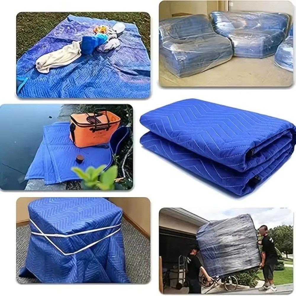 Heavy Duty Packing Blankets Durable Mobile Blanket Portable Moving Blankets Moving Supplies