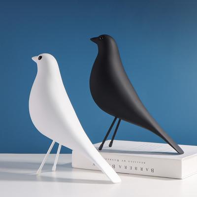 Eames House Bird Soška Ornament Pryskyřice Zvíře Pták Socha Ložnice Obývací Pokoj Pracovna Dekorace Ornament Kancelářský Stůl Dekor