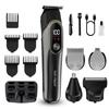Waterproof electric shaver, household men's hair clipper, multi-functional electric nose hair trimmer set wholesale