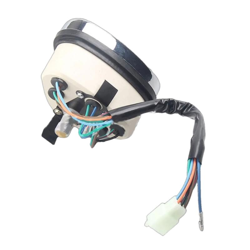 12V Universal Motorcycle Odometer Speedometer With Backlight Pointer Tachometer Headlight Turn Signal Indicator