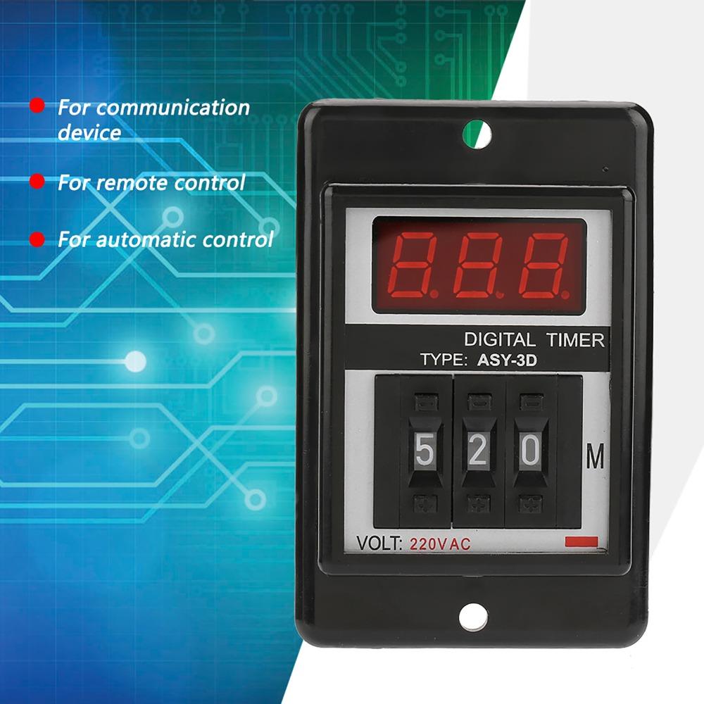 ASY-3D On Delay Timer Relay AC 220V Delay Time Relay Timer Relay Industrial Control
