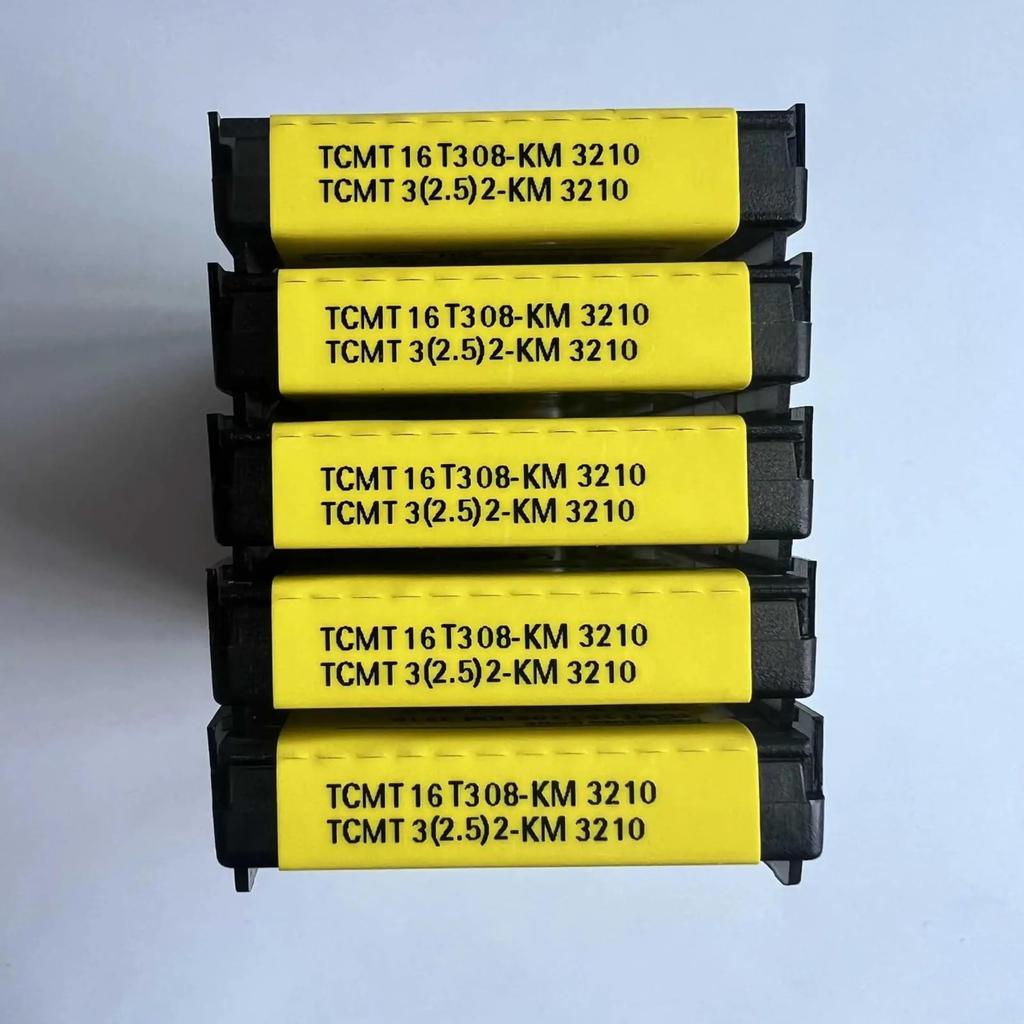 Original Sandvik / TCMT16T308-KM 3210 / CNC lathe carbide blade 10 PCS