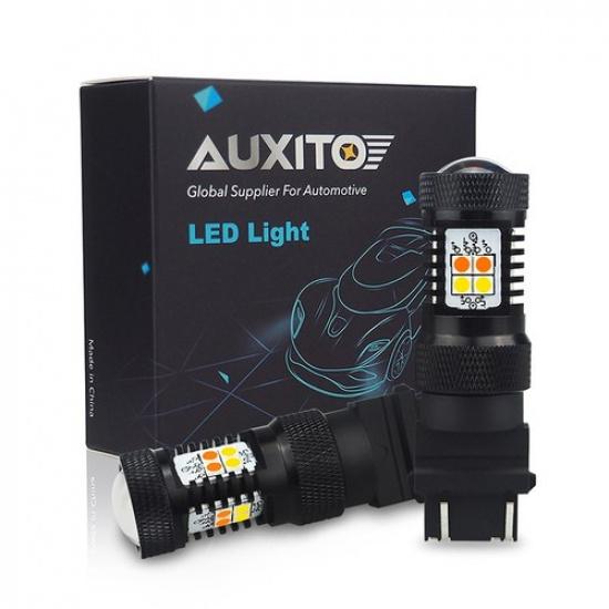 AUXITO 3157 Switchback LED Turn Signal Lights Anti Hyper Flash Canbus 16K EXV