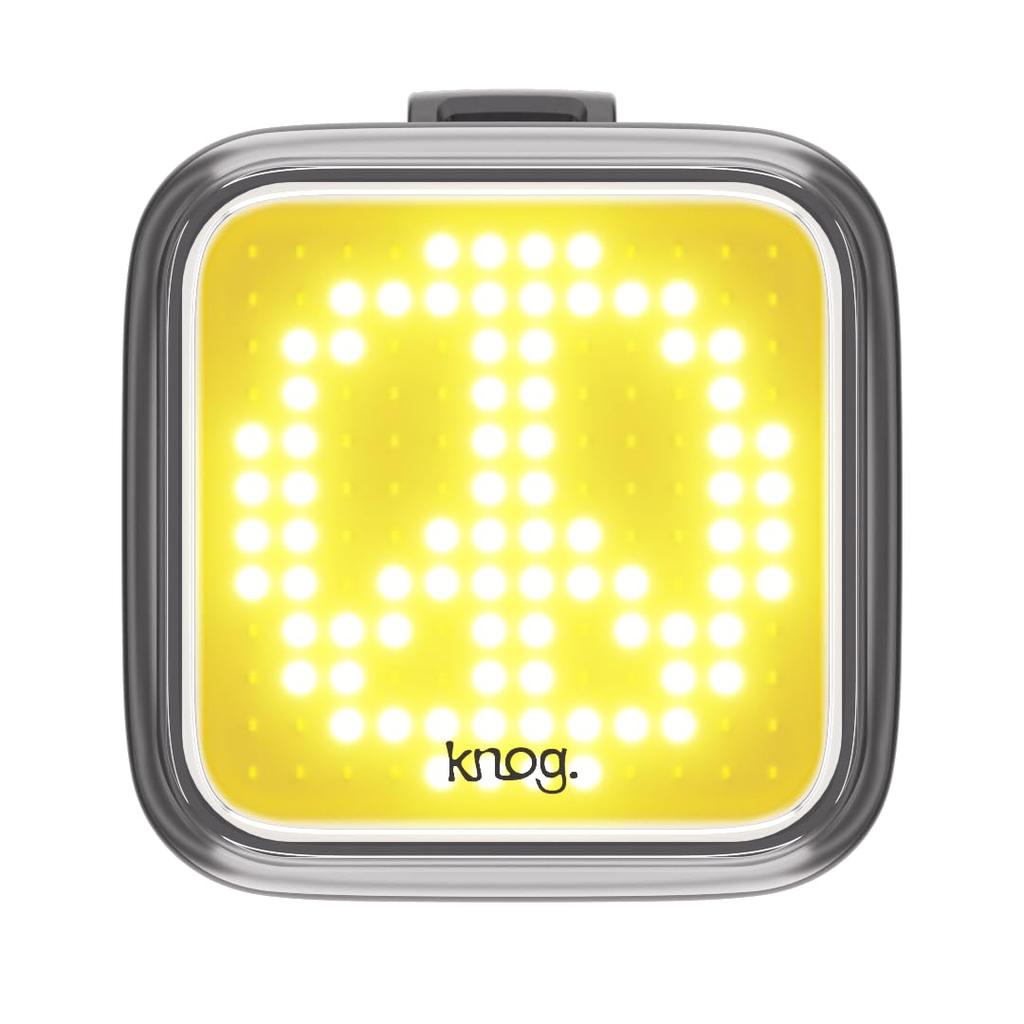 Japanese KNOG Blinder Peace Bicycle Front 200 USB Lightweight [Official Product] Light, Lumens, Waterproof, Rechargeable,