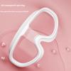 Risers Swimming Goggles Large Frame Nearsighted Swimming Goggles Waterproof Anti-fog HD Transparent One-piece Ear Plugs