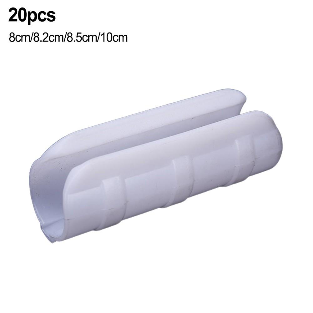 Kits Pipe Clamps Plant Stakes Temperature Resistant White
