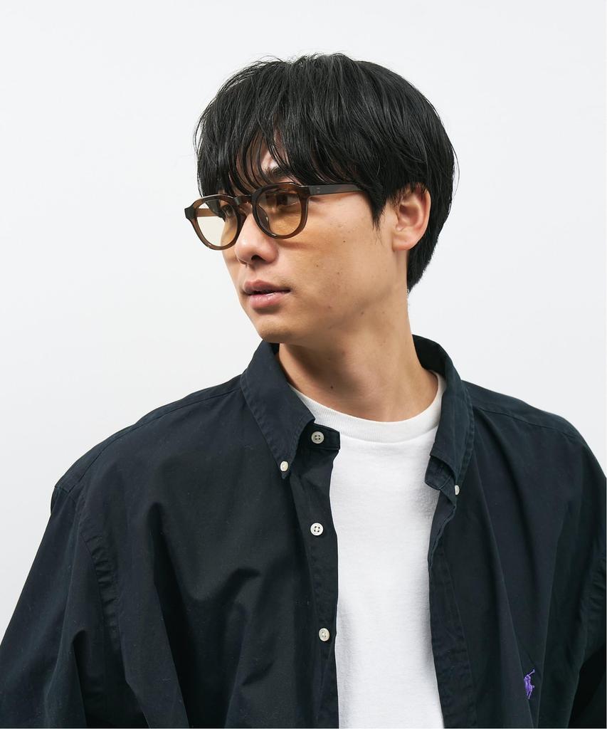 Sunglasses Crown Panto Lightweight UV Protection UV Cut Unisex Unisex Stylish Driving Driving Sports [Zoff] [WEB Exclusive] Boston-style (brown