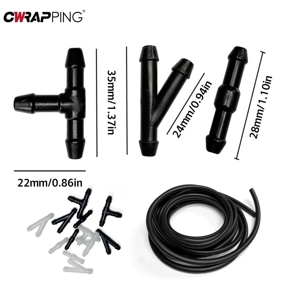 Washing Machine Nozzle Drain Pipe Protection Car Wiper Water Spray Hose Screw Washer Tool Vehicle Care Maintenance Accessories