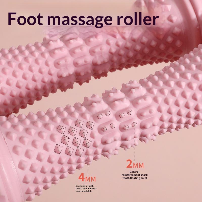 Foot Double Row Roller Massager Plantar Fasciitis Prevention Foot Relaxation Reflexology Massage Tool For Improving Flat Feet