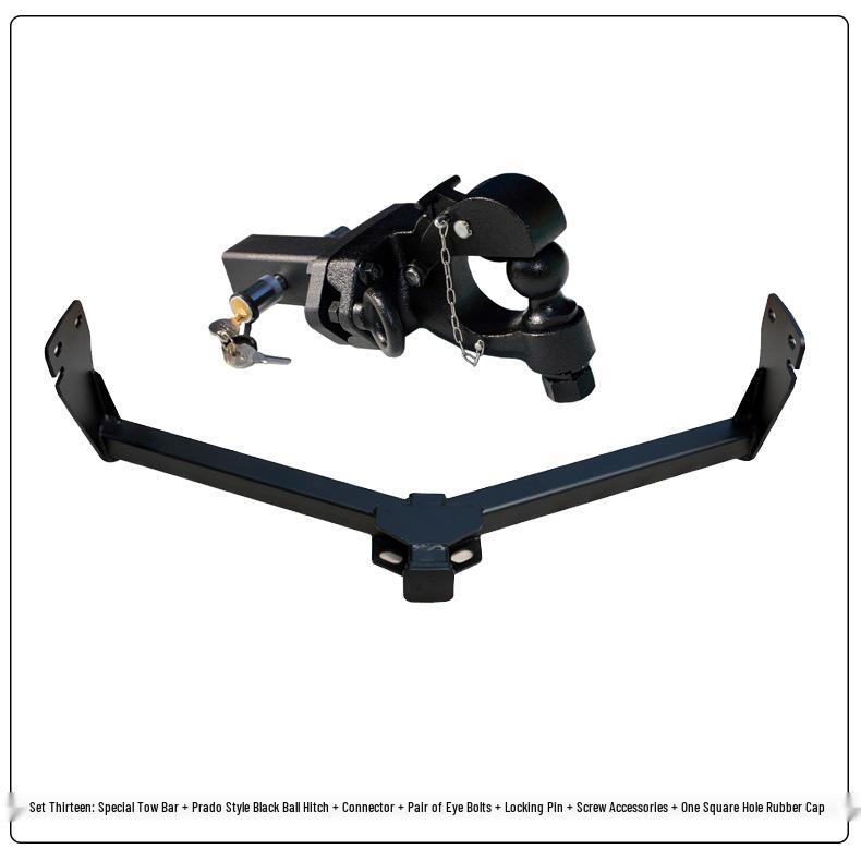 Qingling Isuzu D-MAX T17 Pickup Truck Rear Tow Hitch Trailer Hook