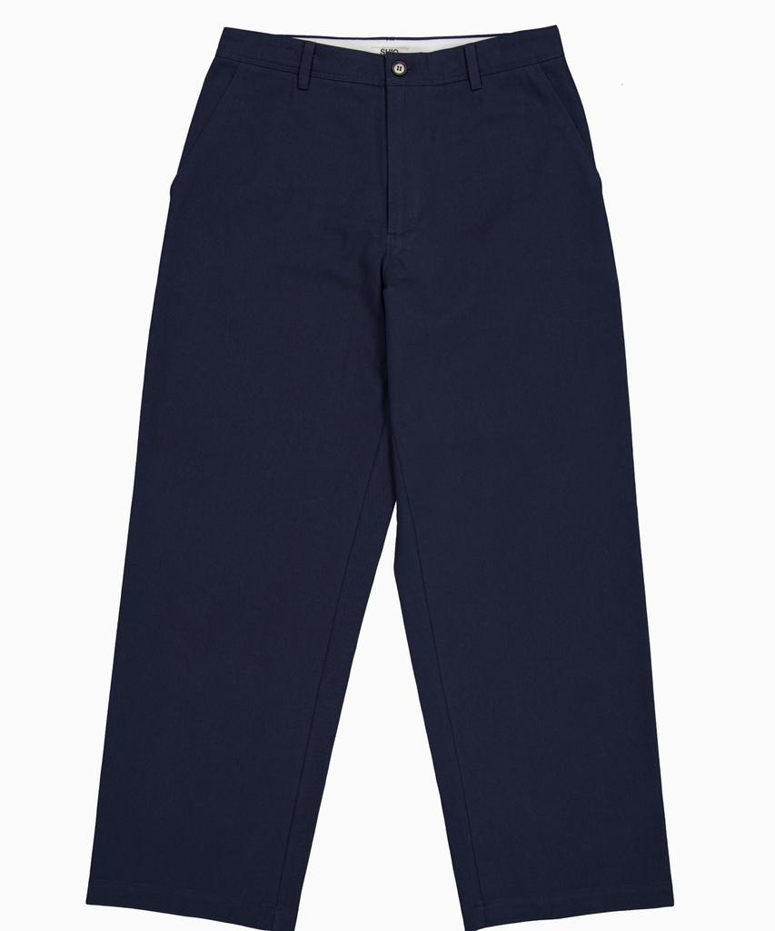 Sioiaipi Relaxed Chino Pants (Navy)