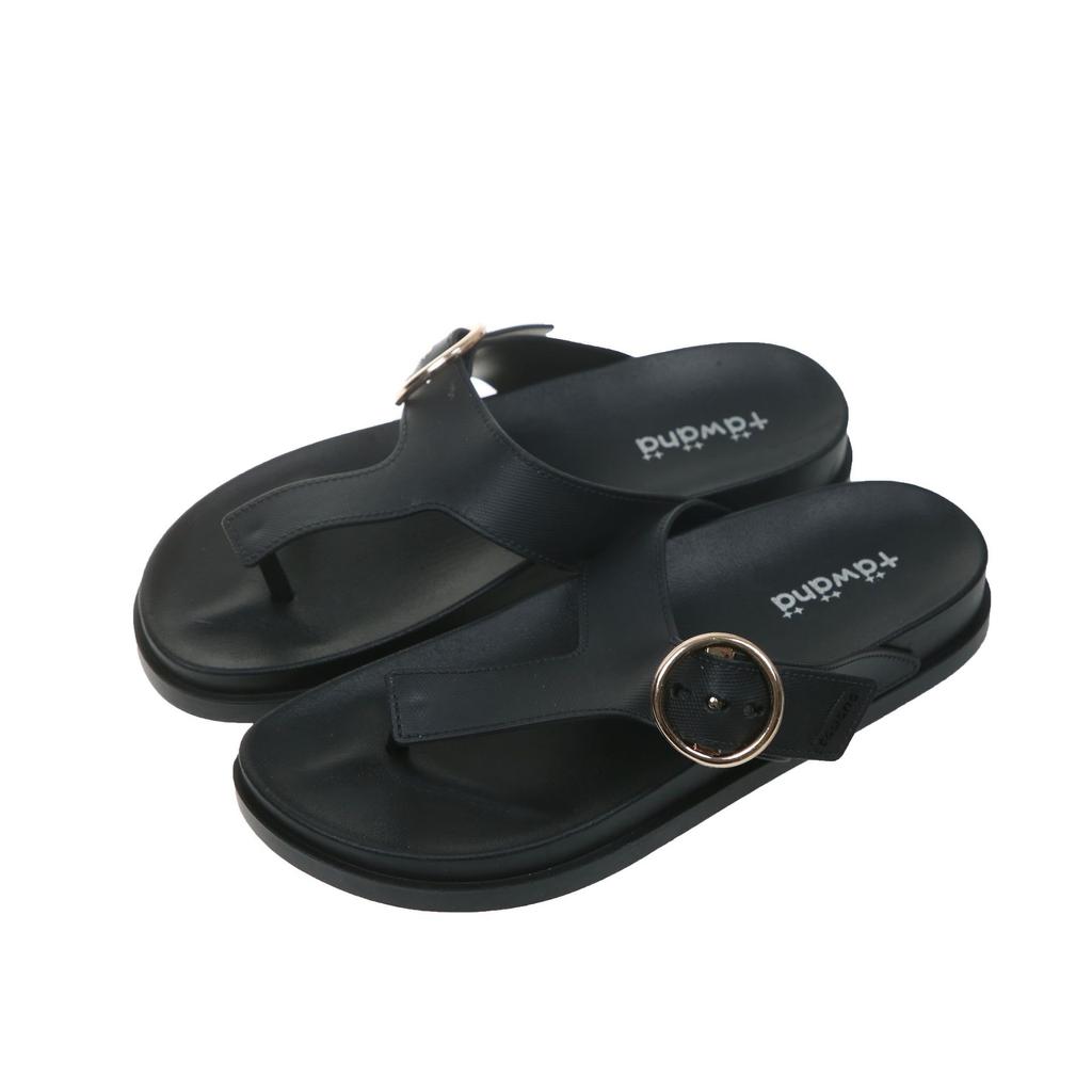 Fashion Ladies' New Slippers Buttons Flat Bottom Fashion Comfortable Casual Outdoor Slippers Fashionable and Trendy Convenient