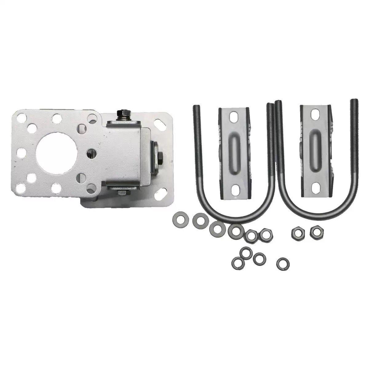 Регулируемый кронштейн для крепления антенны и камеры на трубы и столбы