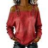 Tops Women Top Sexy Denim Off Shoulder Full Sleeve Casual Y2k Streetwear Backless Slash Neck Elegant Work Slim Fit 2026 Summer