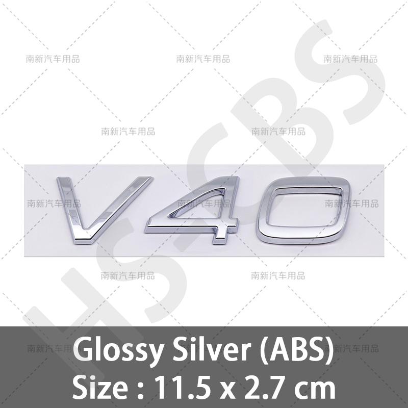 

Глянцевый V40 V50 V60 V90 Шильдик Наклейка на багажник Автомобильные наклейки Для аксессуаров Volvo Логотип на задний багажник Смещаемая наклейка Автостайлинг
