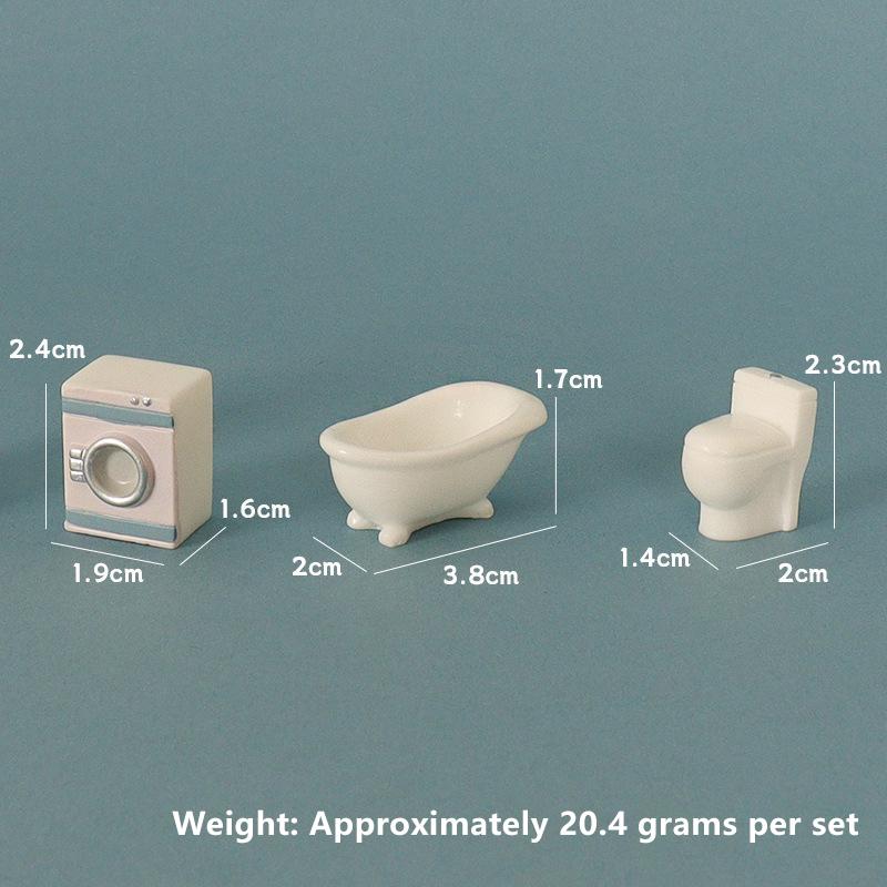 

4/6 шт. микропейзаж кукольный домик миниатюрная гостиная спальня мебель мини мебель сцена модель детская игрушка аксессуары своими руками A1