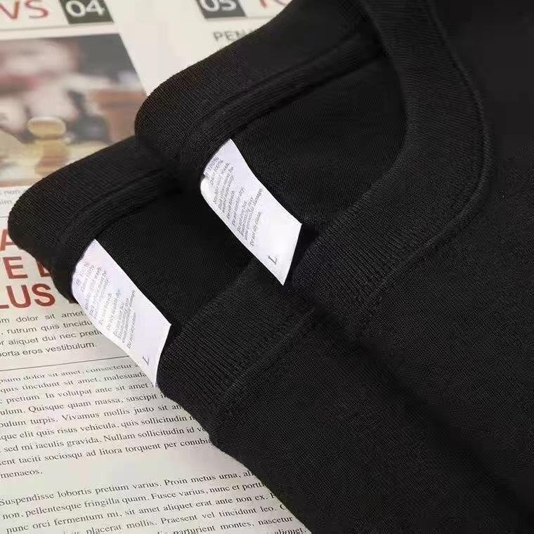 

Футболка мужская плотная однотонная с круглым вырезом 320 г: Непрозрачный, Американский стиль, Свободный крой, Короткий рукав, Летняя одежда XXL (180-200 lbs)