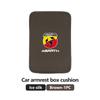 Ice Silk Car Armrest Box Pad Auto Wear-Resistance Arm Rest Mat For Abarth FIAT 500 Ducato Stilo Palio UNO Astra Bravo Tipo
