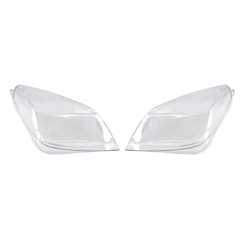 Right Car Headlight Lens Cover Head Light Lamp Lampshade Front Light Shell For Opel Astra H 2004-2009 Replacement Accessories