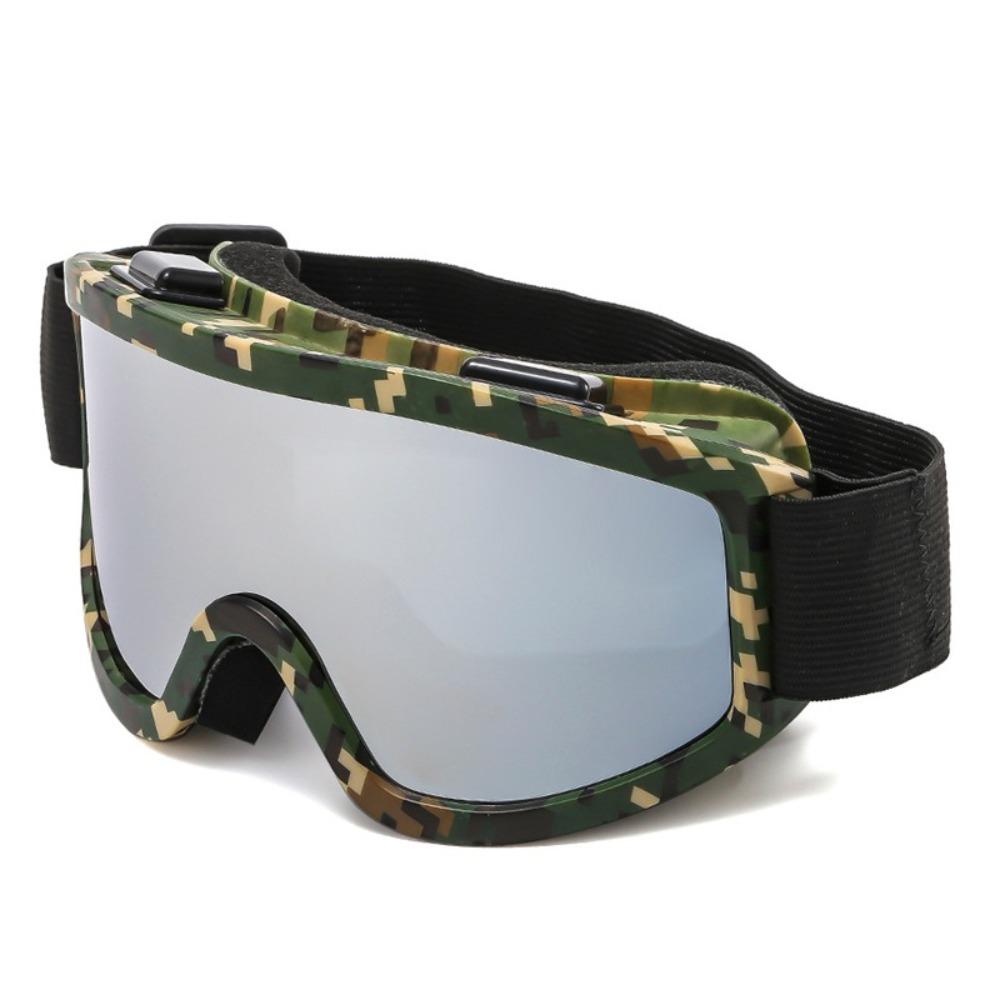Adult Outdoor Ski Goggles Mountaineering Goggles Unisex Ski Glasses Snow Windproof Goggles Outdoor Glasses