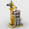 Urban Street View City Street  Mini Modular Construction Site Model Building Blocks Bricks DIY Children's Toy Gift