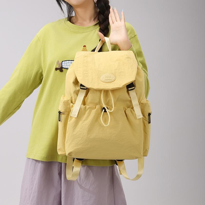 Lightweight backpack women's outdoor camping hiking bag versatile simple casual backpack men and women the same style