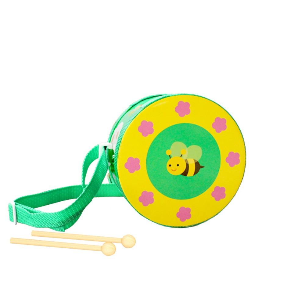Musical Instrument Double-sided Drum Early Education Hand Drum  For Children  Toys