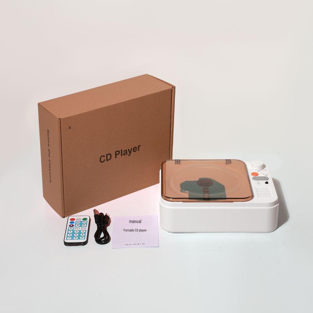 Retro Multifunctional CD Player with Two-way Bluetooth and High Fidelity Sound
