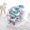 1pc Dragon Cloud Automatic Open/close Folding Umbrella, Compact Portable Travel Umbrella, Durable Construction yy250809091