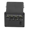 EQ01 Acoustic Guitar Tuner 2 Band EQ Black Guitar Tuner for Practice Stage Studio