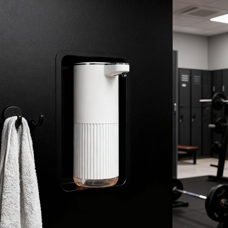 360ml Multifunctional Automatic Soap Dispenser Touchless Foam/Gel Dispenser 4 Level Wall Mount Hands Free Auto Soap Dispenser