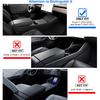WinDu 5PCS Model 3 Model Y Center Console Organizer Tray Compatible For Tesla -2024 Model Y And - Model 3 Accessories Armrest Hidden Box Storage Tray